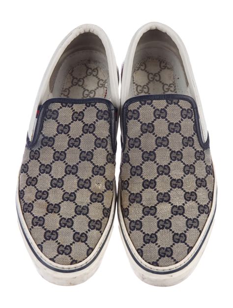 gucci slip on mens sneakers|authentic gucci sneakers for men.